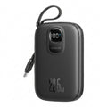 JOYROOM JR-PBF17 22. 5W Fast Charging Power Bank with Type-C Cable 10000mAh - Black (with USB to Type-C Cable 0. 25m - Black)