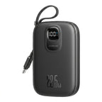 JOYROOM JR-PBF17 22. 5W Fast Charging Power Bank with Type-C Cable 10000mAh - Black (with USB to Type-C Cable 0. 25m - Black)