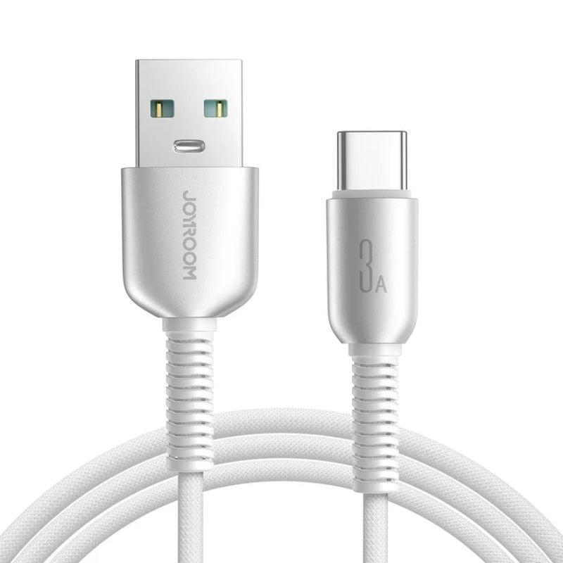 JOYROOM S-A62 Lively Series 3A Fast Charging Data Cable (USB-A to Type-C) 1. 2m - White