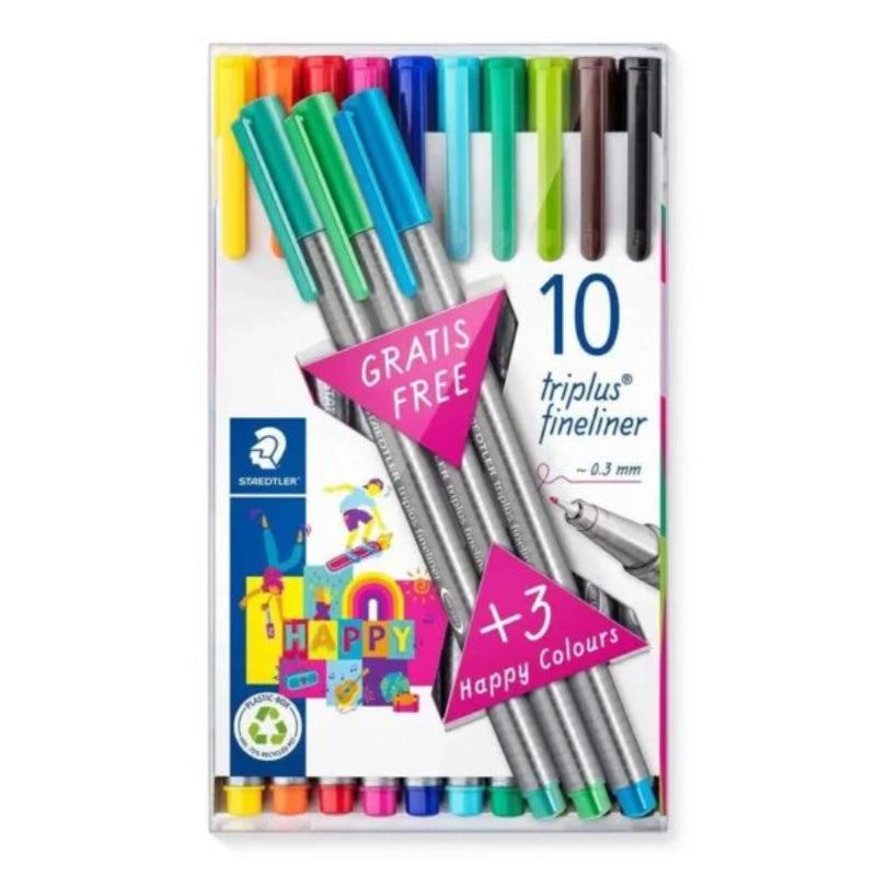 STEADTLER TRIPLUS BRILLIANT COLOURES 13 COLOR