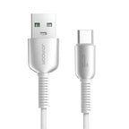 JOYROOM S-A62 Lively Series 3A Fast Charging Data Cable (USB-A to Type-C) 1. 2m - White