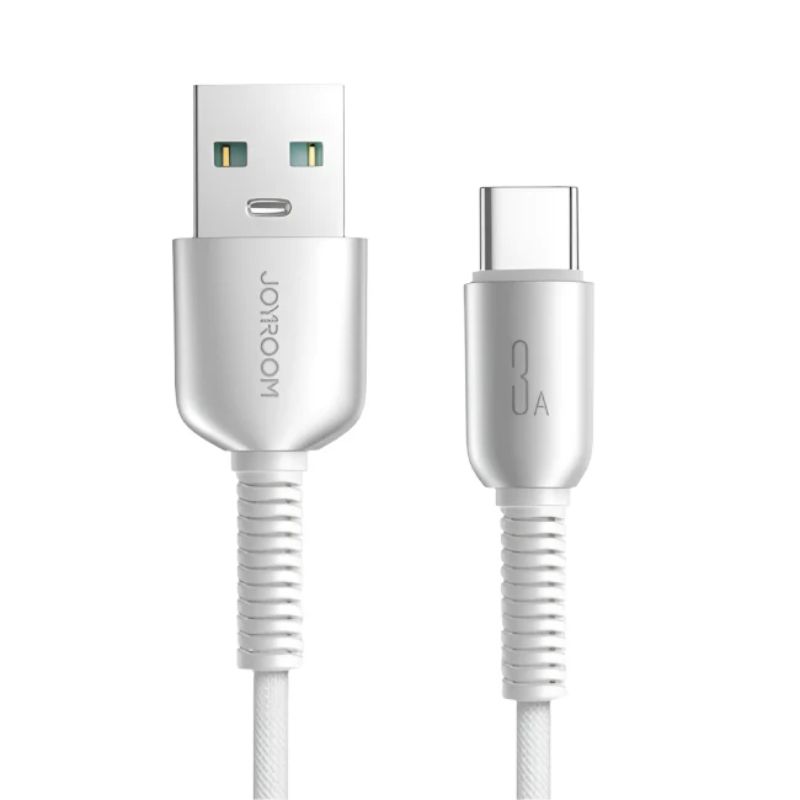 JOYROOM S-A62 Lively Series 3A Fast Charging Data Cable (USB-A to Type-C) 1. 2m - White
