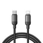 JOYROOM S-A62 Lively Series 30W Fast Charging Data Cable (Type-C to L) 1. 2m - Black