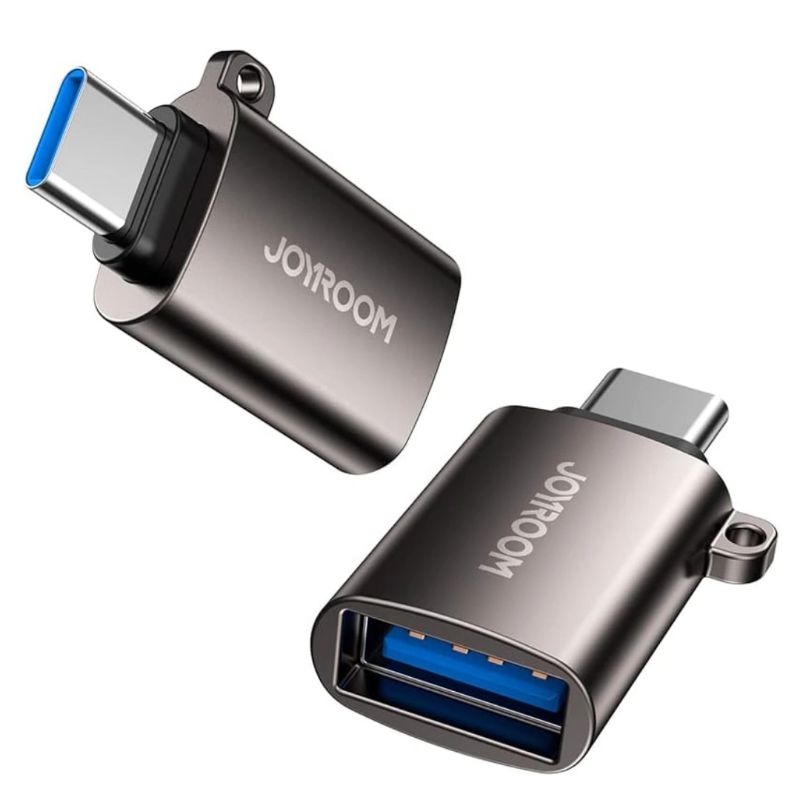 S-H151 Type-C Male to USB Female Adapter-maroon