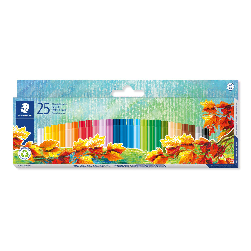 STEADTLER NORIS OIL PASTEL 12 COLOR 241 NC25