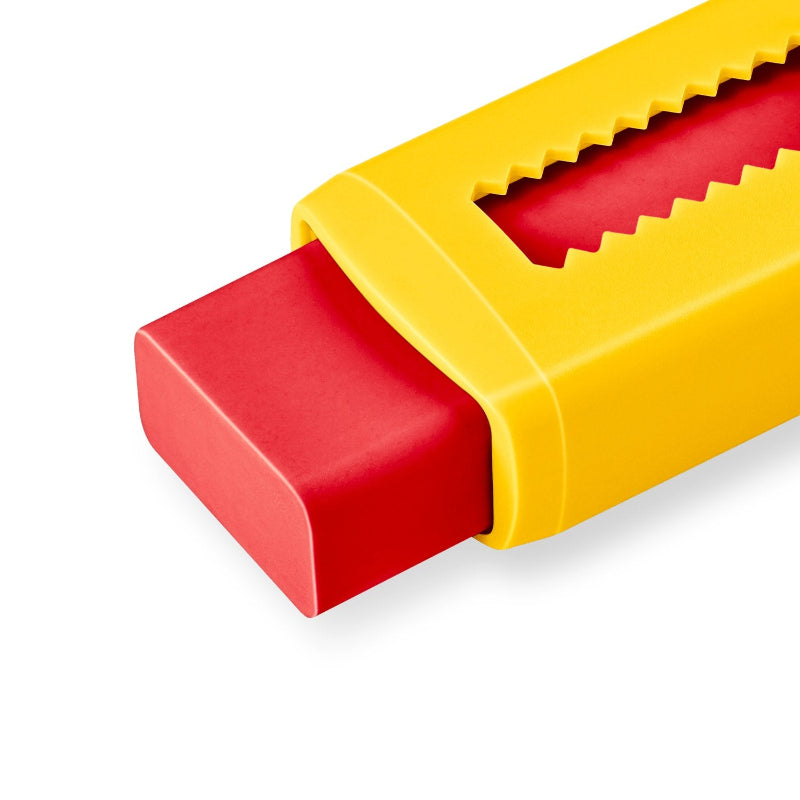 STEADTLER CUTTER KNIFE ERASER MIX COLORS  525 PS1 S