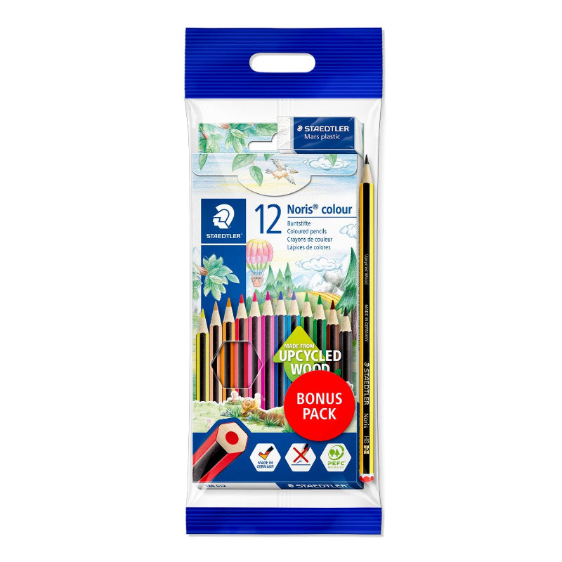 STEADTLER NORIS COLOURED PENCILS 12 PCS 61 SET6