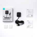 JOYROOM JR-CB3 2-in-1 Wireless Transmitter/receiver - Black