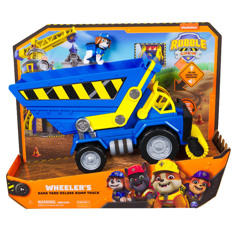 Spin Master - Rubble & Crew | Deluxe Wheeler's Dump Truck
