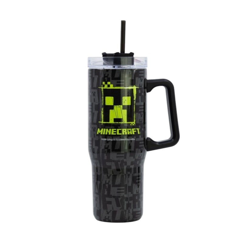 STOR DW INSULATED SS XL COOL SIPPER MUG 920 ML MINECRAFT ICONICMONO