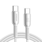 JOYROOM S-A51 Cutting-edge Series 60W Fast Charging Data Cable (Type-C to Type-C) 1. 2m-light Gray