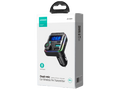 JOYROOM JR-CCB01 48W Dual-mic Car Wireless FM Transmitter - Black