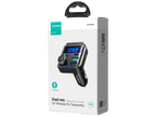 JOYROOM JR-CCB01 48W Dual-mic Car Wireless FM Transmitter - Black