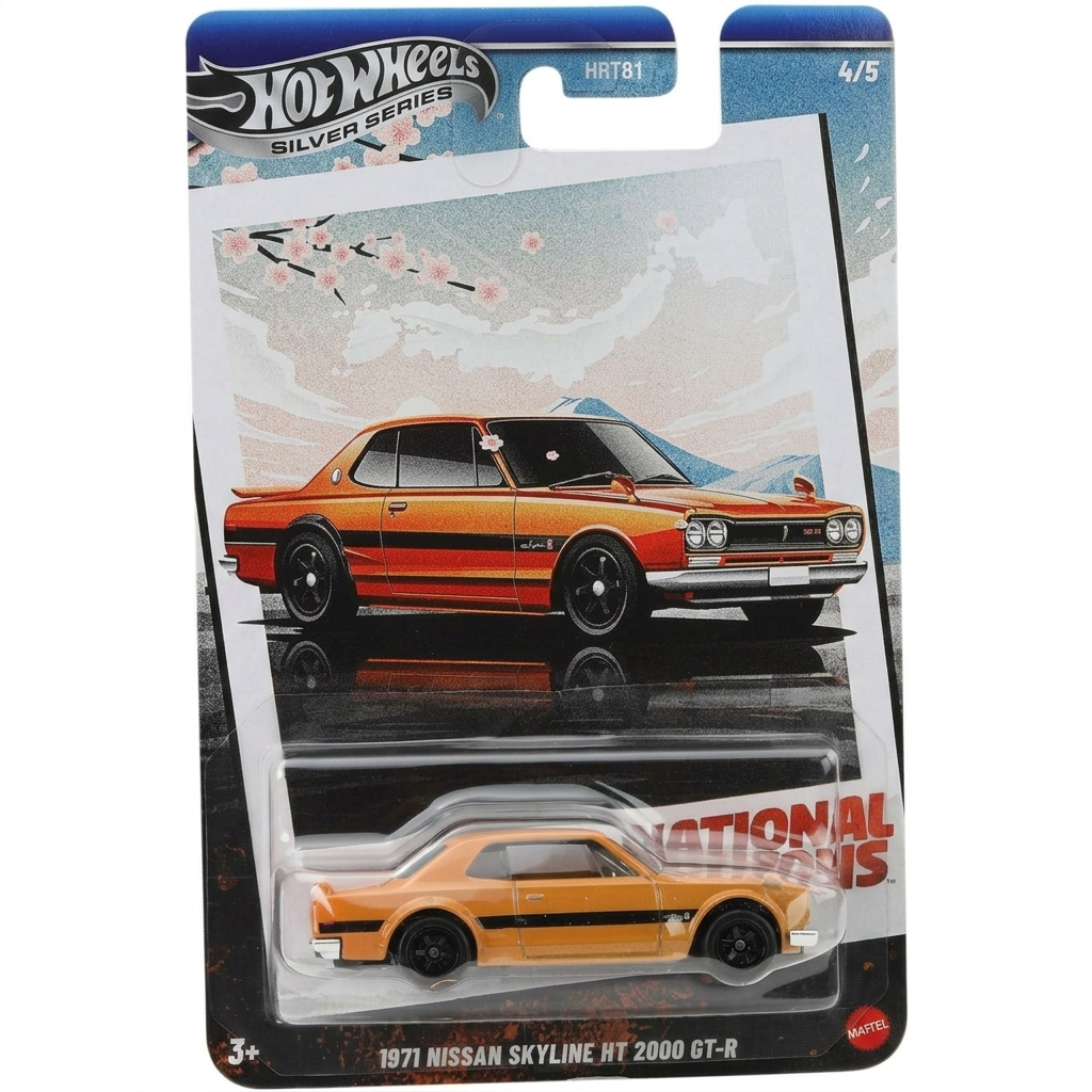 Hot Wheels - National icon- 1971 Nissan skyline ht 2000gt-r