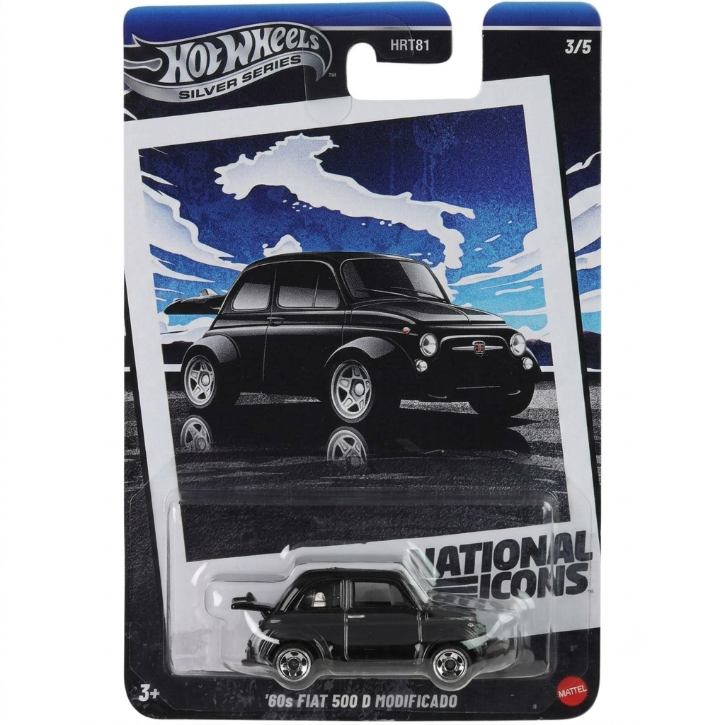 Hot Wheels - National icon-  60s Fiat 500 d modifcado