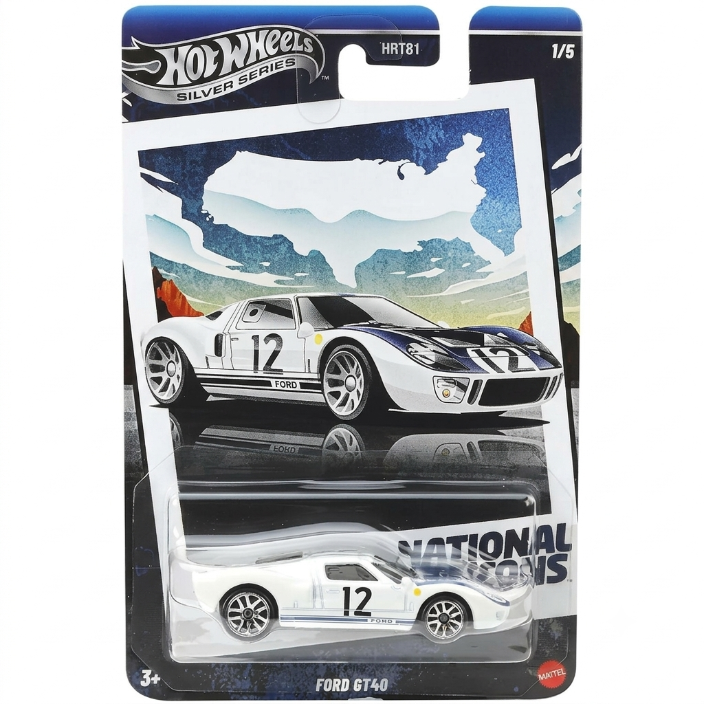 Hot Wheels - National icon- Ford GT-40