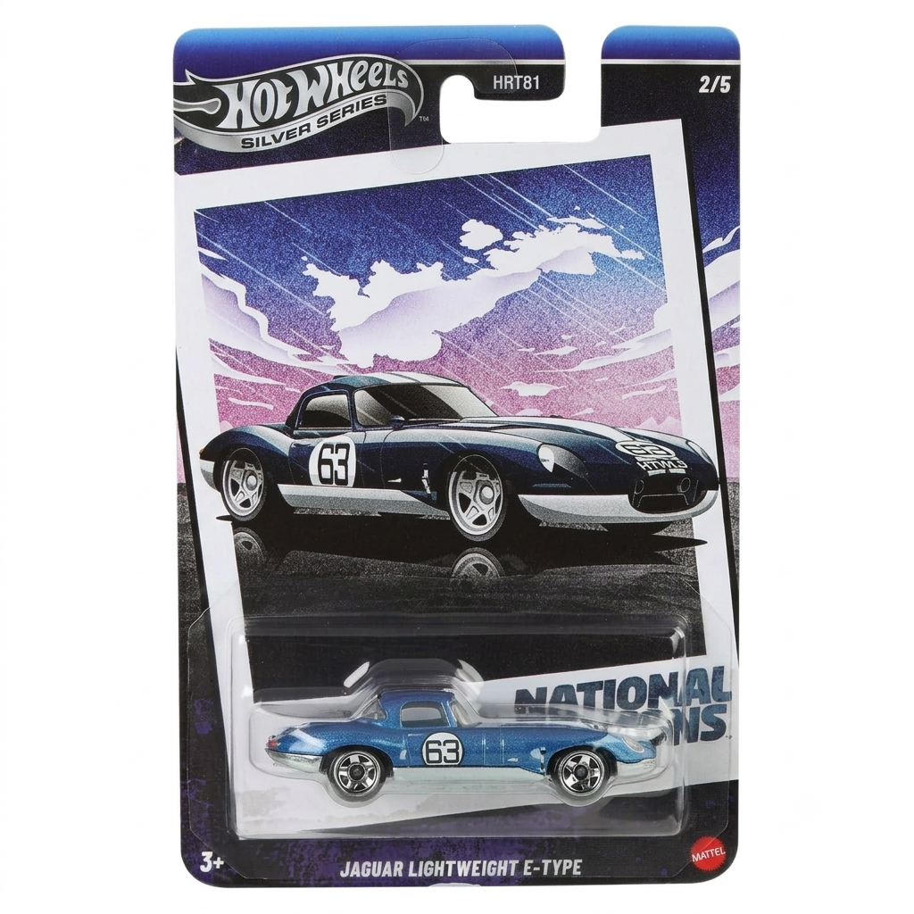 Hot Wheels - National icon- Jaguar Lightweight E-Type