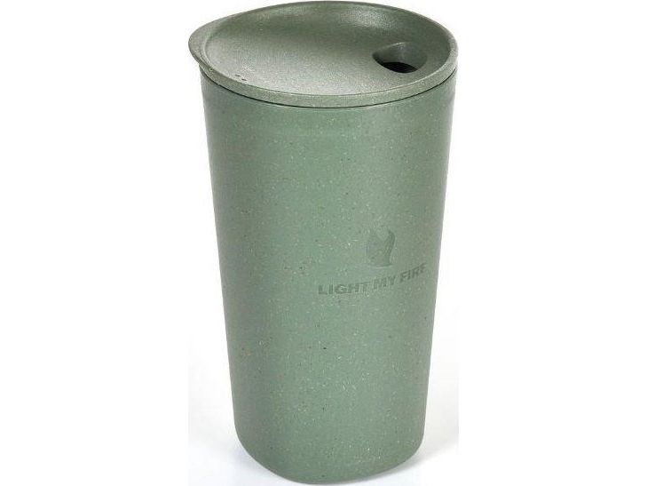 Plastic mug with lid Light My Fire MyCup’n Lid Large Greeen