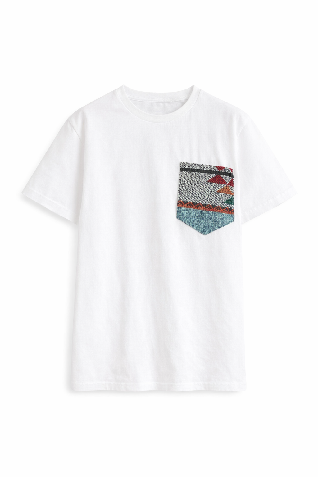 Qashabeyyeh - Mothalathat Pocket Gray T-Shirt