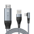 Sy-35l1 Lightning to HDMI 4k Mirroring Cable 3m - Gray