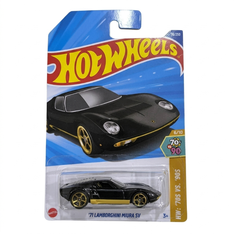 Hot Wheels ’71 Lamborghini Miura SV – 2025 – Case J – Free Protector