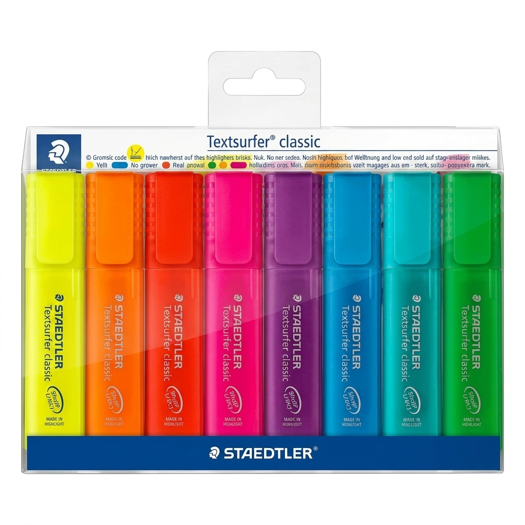 STEADTLER HIGHLIGHTER SET 8PCS 364 P WP8