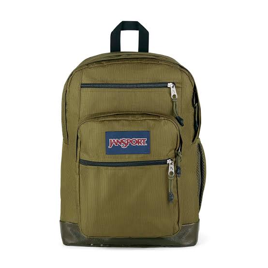 Jansport- COOL STUDENT REMIX CORD WEAVE ARMY GREEN