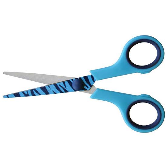 Faber Castell Clean Cut Scissor Blue