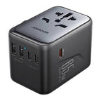 JOYROOM JR-TCW02 65W 2a3c Universal Travel Adapter - Black