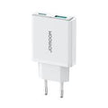 JOYROOM JR-TCF14 PD 20W Dual-Port (A + C) Charger - White (EU) Super Slim Design