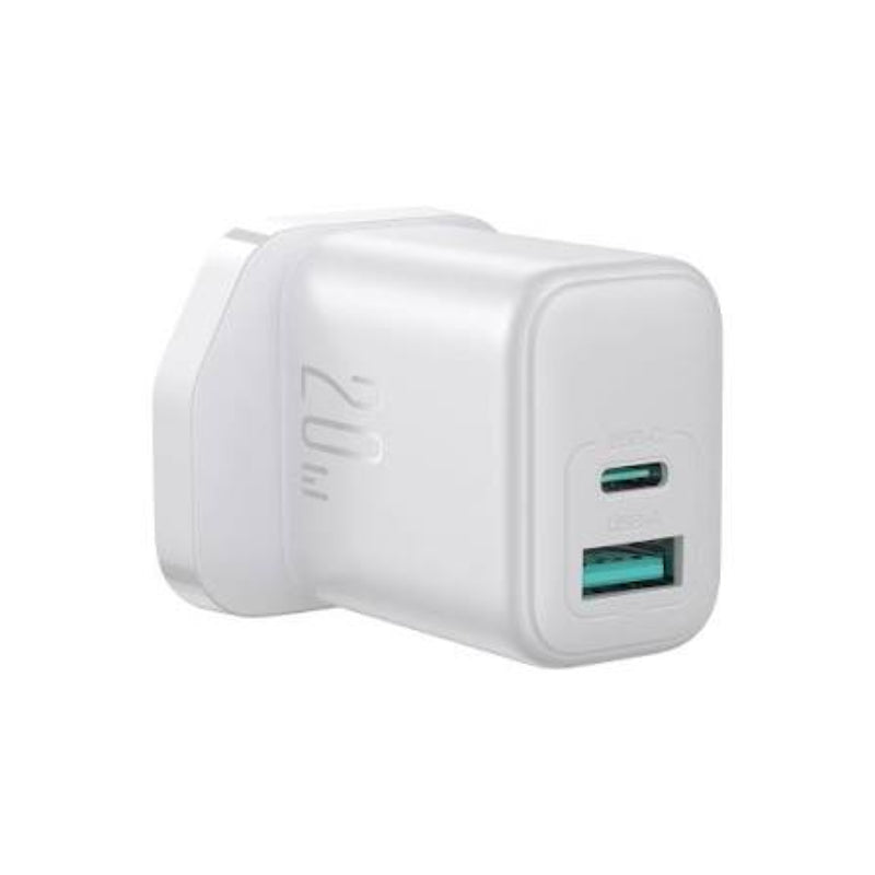 JOYROOM JR-TCF21 20W Dual-Port (A + C) Charger - White (EU)