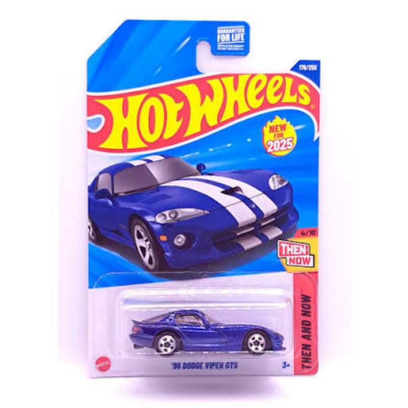 Hot Wheels HW 96 Dodge Viper GTS 176/250 Small Card