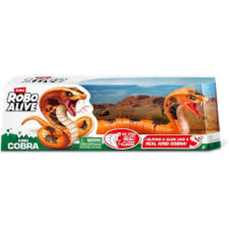 ZURU Robo Alive King Cobra – Robotic Snake Toy