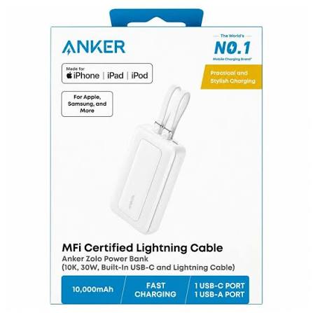 Anker Power Bank (10K,30W)