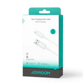 JOYROOM S-A14 Multi-color Series 3A Fast Charging Data Cable(USB-A to Lightning)1. 2m - White