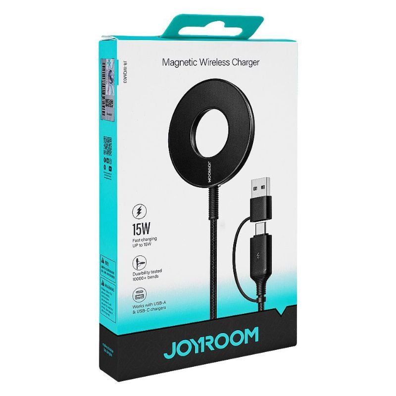 JOYROOM JR-WQM03 Magnetic Wireless Charger - Black