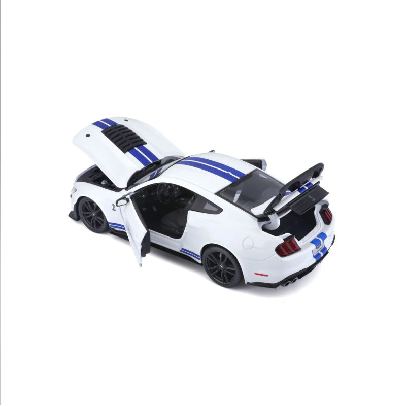 Maisto - Ford Mustang (2020) Shelby GT500 | White & Blue