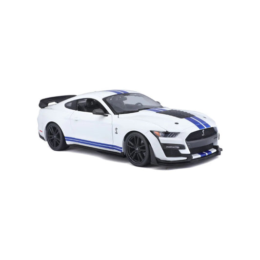 Maisto - Ford Mustang (2020) Shelby GT500 | White & Blue