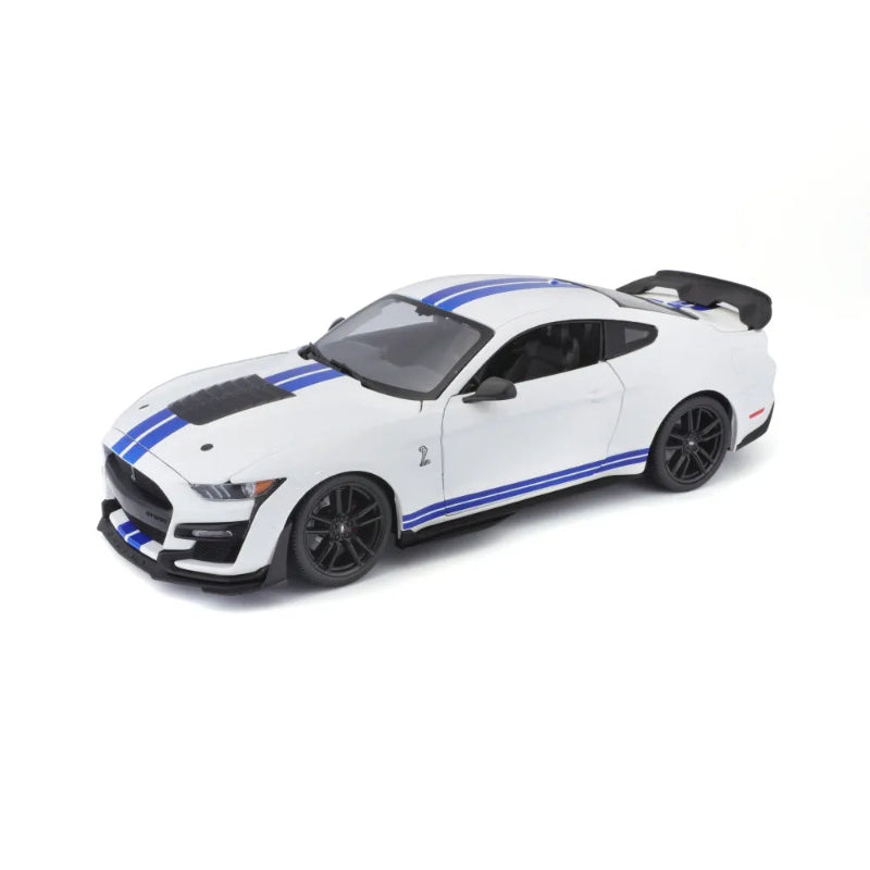 Maisto - Ford Mustang (2020) Shelby GT500 | White & Blue