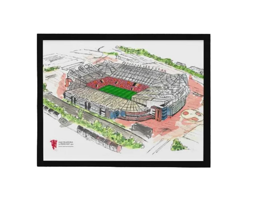 FOOTBALLOGY - THE ART OF MANCHESTER UNITED STADIUM