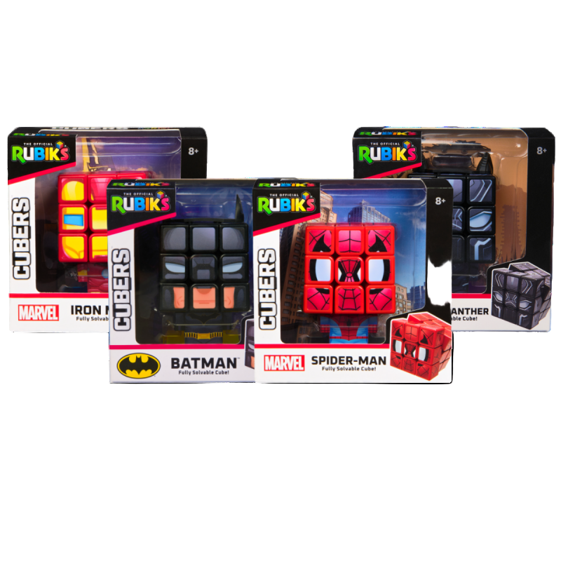 Spin Master - Rubik's Cube 3x3 Marvel/DC Assortment