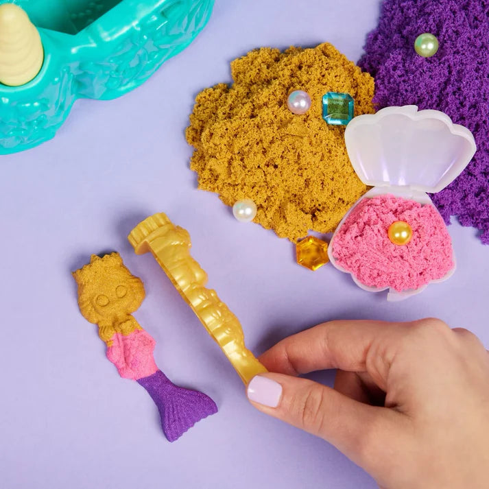 Spin Master - Kinetic Sand | Mermaid Crystal Playset