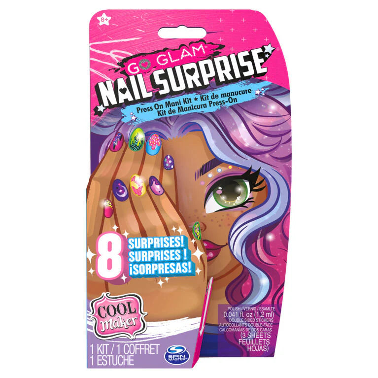 Spin Master - Cool Maker | GO GLAM Surprise Nail Manicure Set