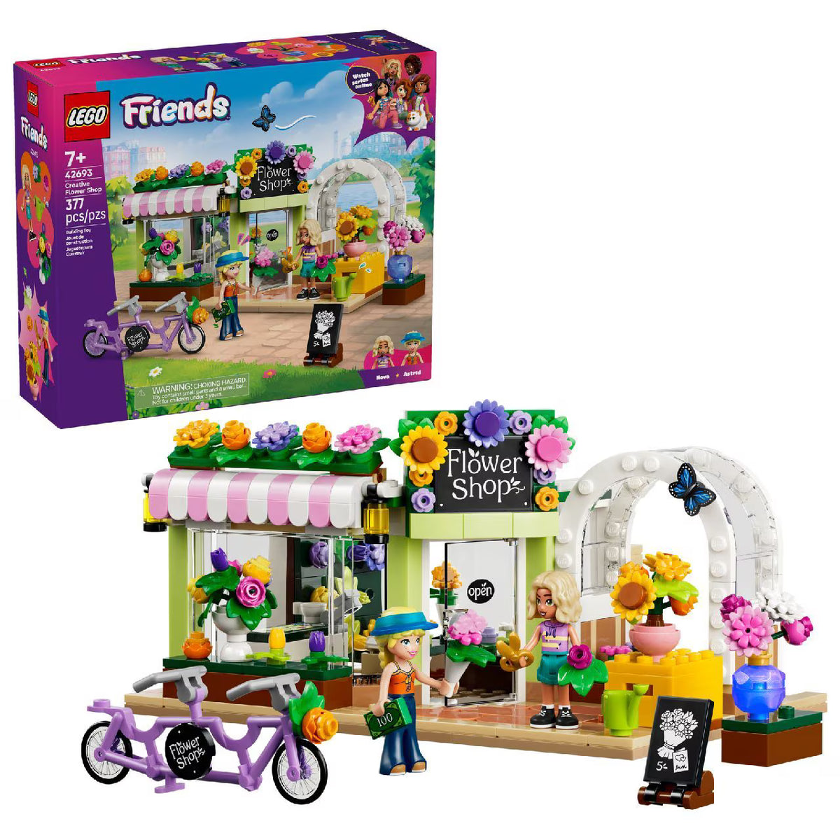 Creative Flower Shop- 377 Pcs
