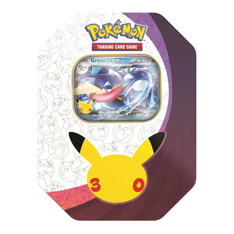Pokémon TCG 30th Celebration ex Tin – Assorted