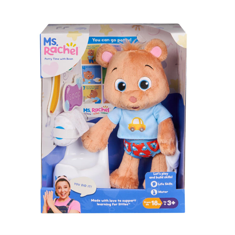 Spin Master - Ms. Rachel | Potty Time witth Bean