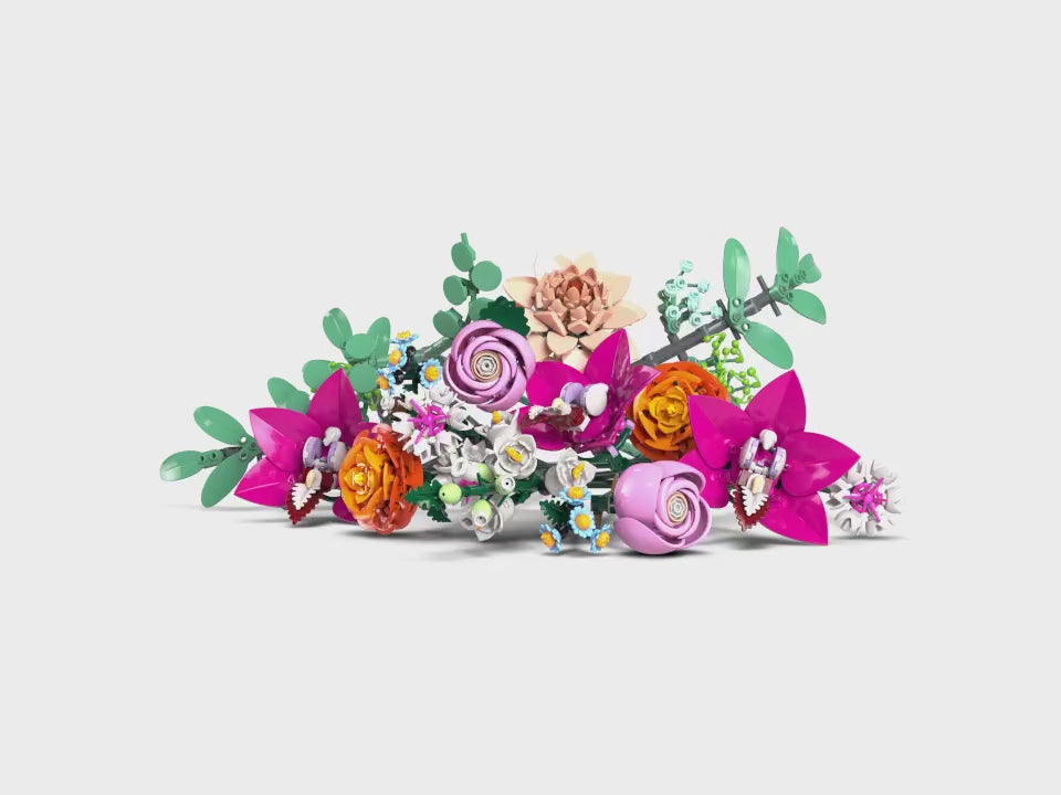 LEGO Botanical Collection - Pretty Pink Flower Bouquet