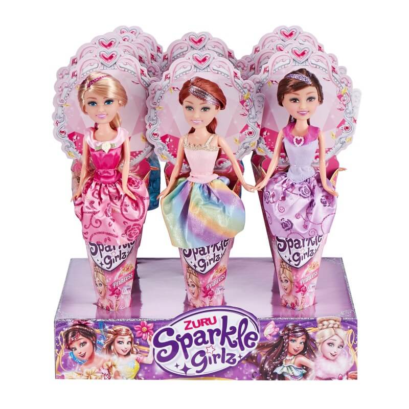 ZURU - Sparkle Girlz | Princess Cone Doll Assortment