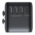 JOYROOM JR-TCW01 17W 3a1c Universal Travel Adapter - Black