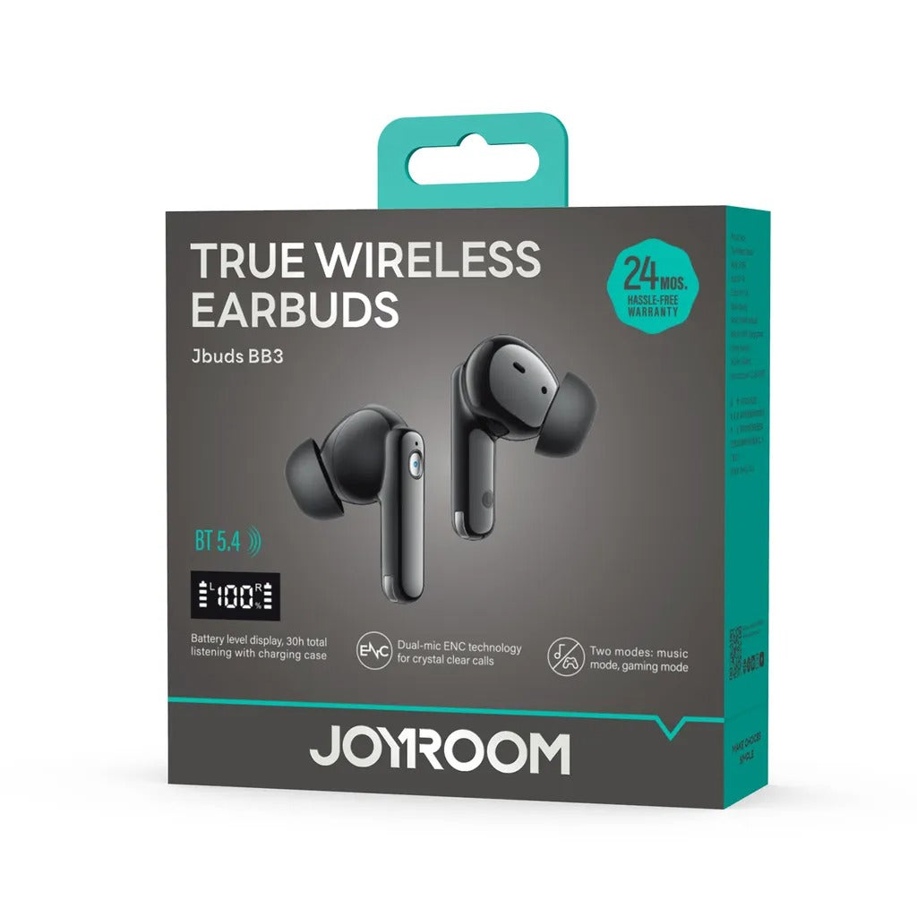 JOYROOM JR-BB3 Jbuds True Wireless Bluetooth Earphones Black